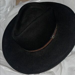 Silver Canyon Black Western Cowboy Hat Size Small